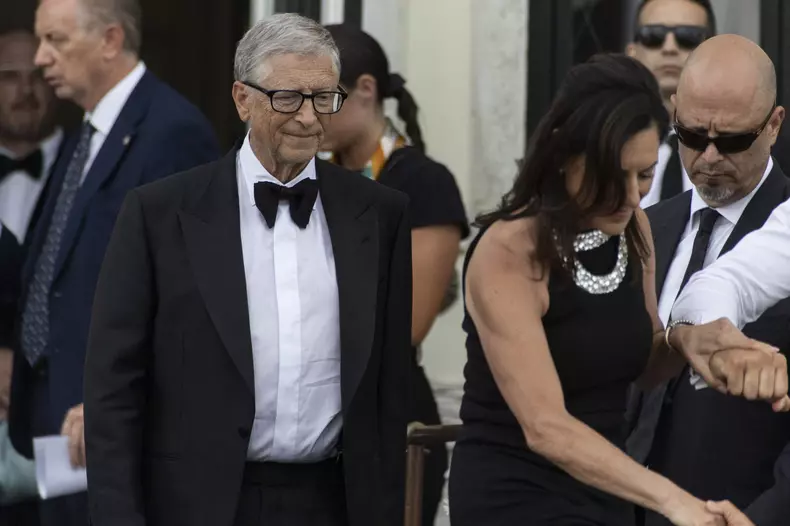 Billionaire entrepreneur Jeff Bezos' wedding in Venice