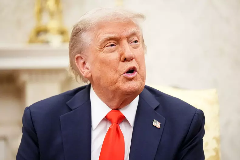 US President Donald Trump