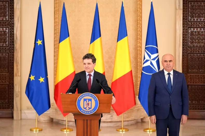 BUCURESTI - COTROCENI - DECLARATII DE PRESA - NICUSOR DAN - ILIE