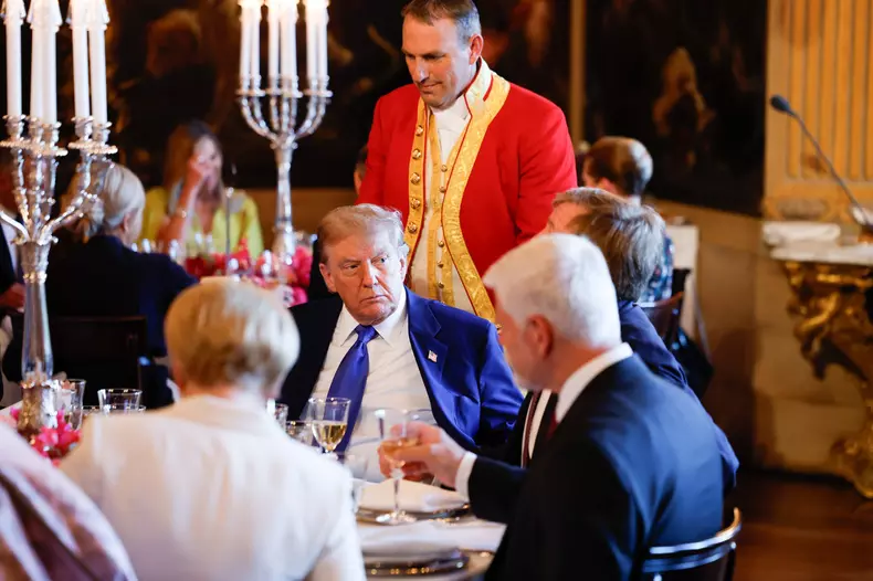 Personalities Join Dutch Royals For NATO Dinner In The Hague - 24 Jun 2025