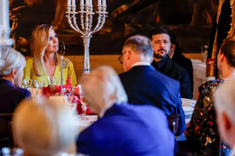 Personalities Join Dutch Royals For NATO Dinner In The Hague - 24 Jun 2025