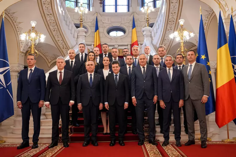 PALATUL COTROCENI - DEPUNERE JURAMANT DE INVESTITURA - MINISTRI