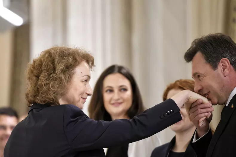 COTROCENI - CEREMONIE - DEPUNERE JURAMANT DE INVESTITURA - JUDEC