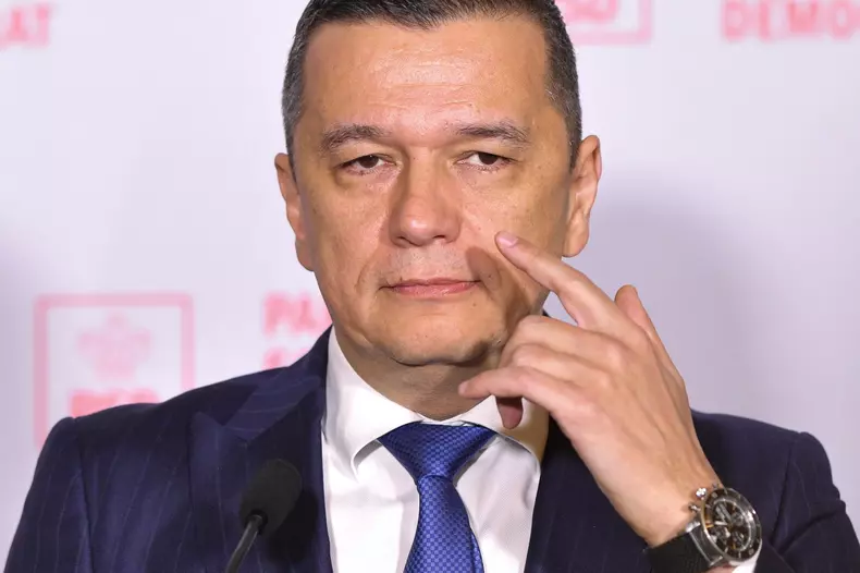 BUCURESTI - PSD - CONFERINTA DE PRESA - SORIN GRINDEANU - 28 MAI