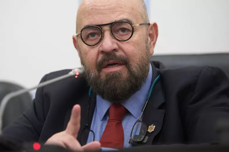 Piedone announces candidacy for the position of Bucharest mayor, Bucharest, Romania - 17 Mar 2024