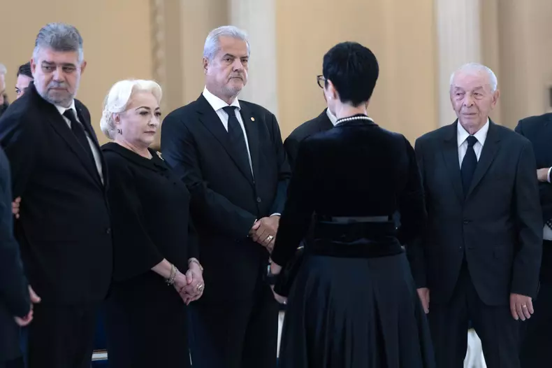 BUCURESTI - FUNERALII - ION ILIESCU