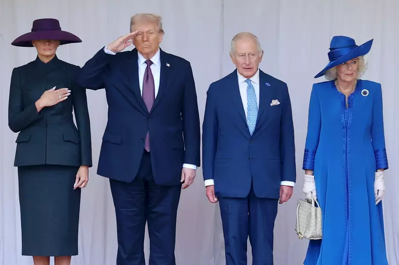 President Trump State Visit To The UK