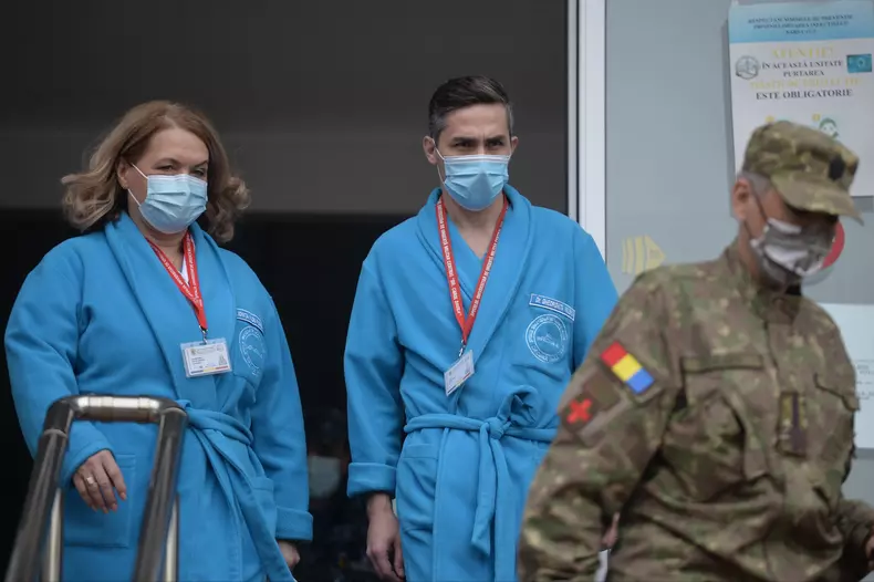 BUCURESTI - SPITALUL MILITAR CAROL DAVILA - DECLARATII - VALERIU