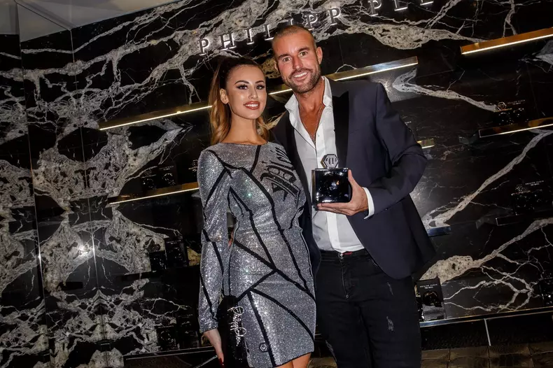 Philipp Plein presents his new fragrance 'The Skull'  at his flagship store