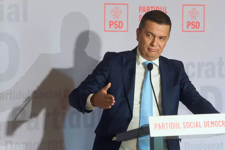 PSD National Political Bureau, Bucharest, Romania - 01 Sep 2025