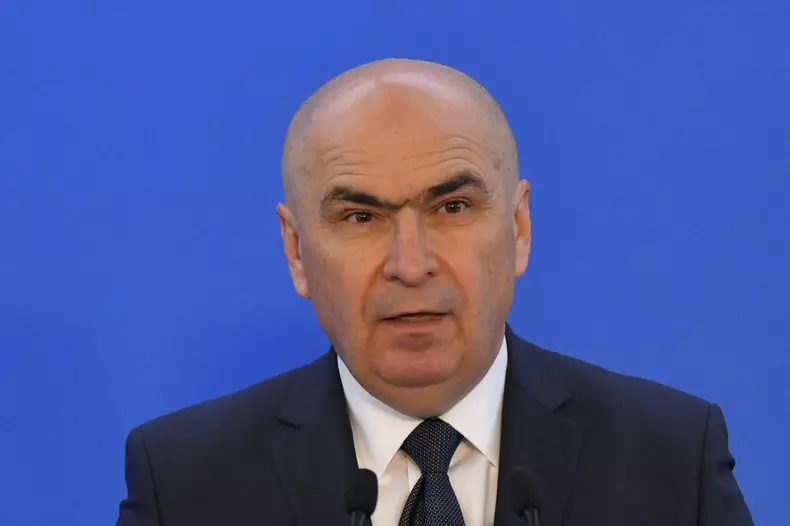 BUCURESTI - DECLARATII DE PRESA - ILIE BOLOJAN - ARMIN PAPPERGER