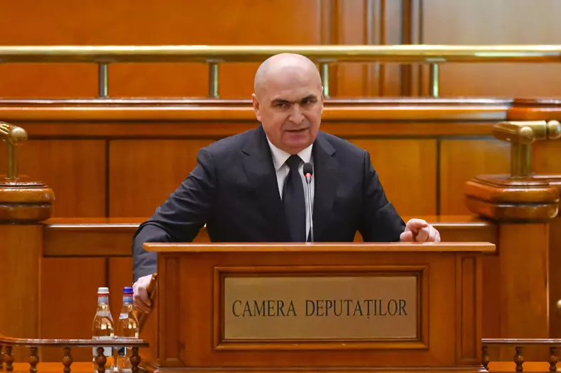 BUCURESTI - PARLAMENT - SEDINTA COMUNA - MOTIUNE DE CENZURA