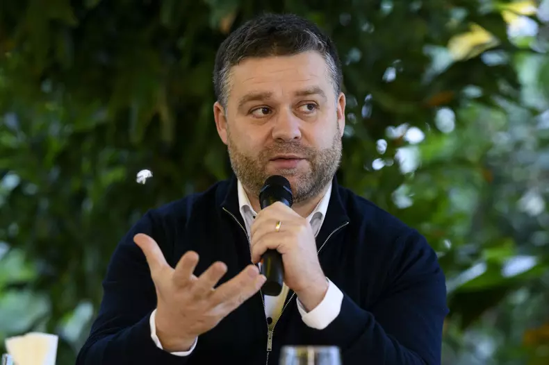 BUCURESTI - CONFERINTA DE PRESA - CIPRIAN CIUCU