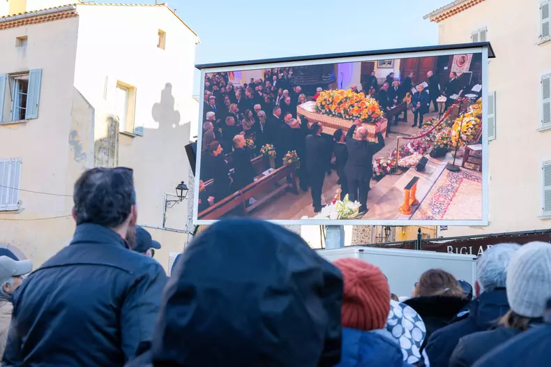 Brigitte Bardot Funeral - Saint-Tropez