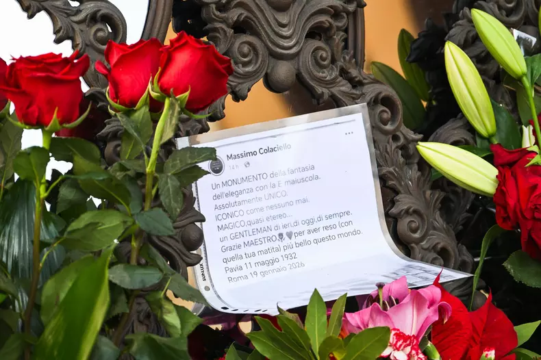 Funeral Of Valentino Garavani In The Chapel Of Rest, Rome, Italy - 22 Jan 2026