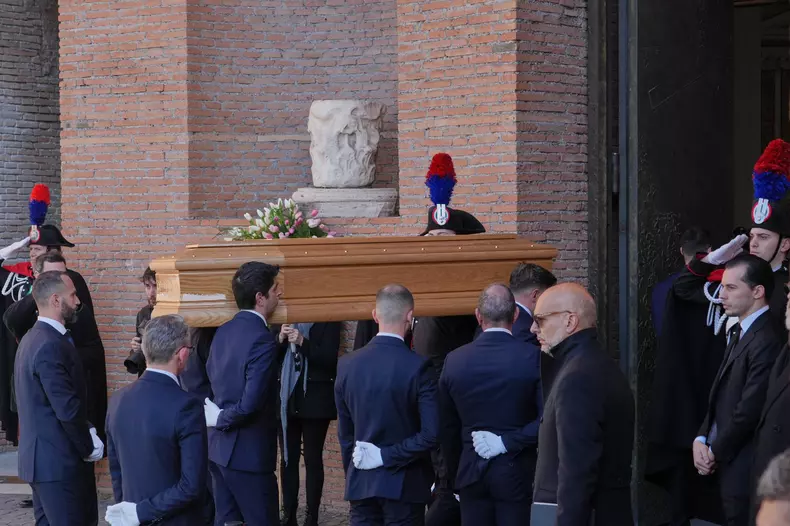 Italy Valentino Funeral