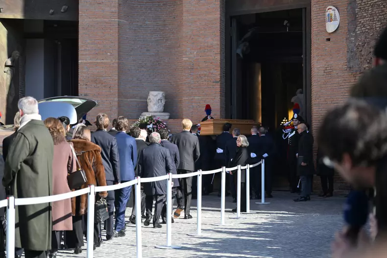 Italia: Valentino Garavani's Funeral 2026
