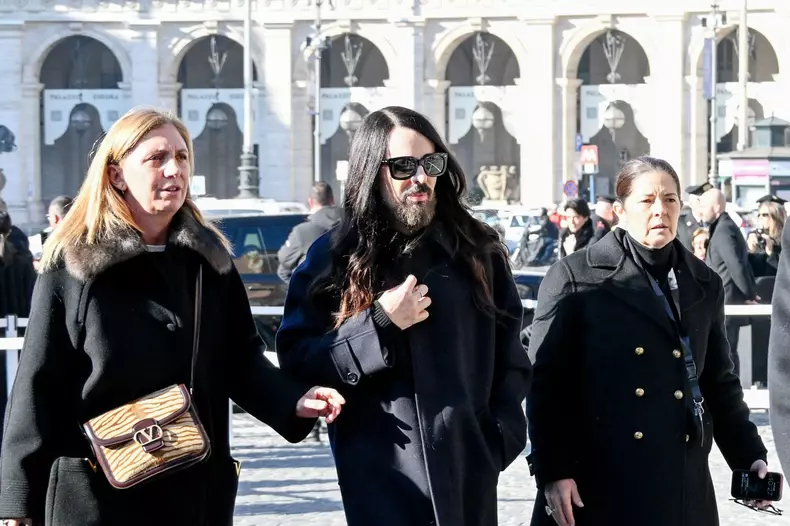 Valentino Garavani Funeral, The Basilica Of Santa Maria Degli Angeli And The Martyrs, Rome, Italy - 23 Jan 2026