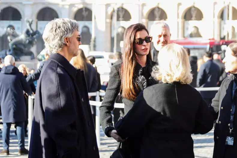 Rome, Death Of Valentino Garavani - Funeral In The Basilica Of Santa Maria Degli Angeli And The Martyrs