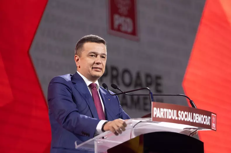 BUCURESTI - CONGRESUL EXTRAORDINAR AL PARTIDULUI SOCIAL DEMOCRAT
