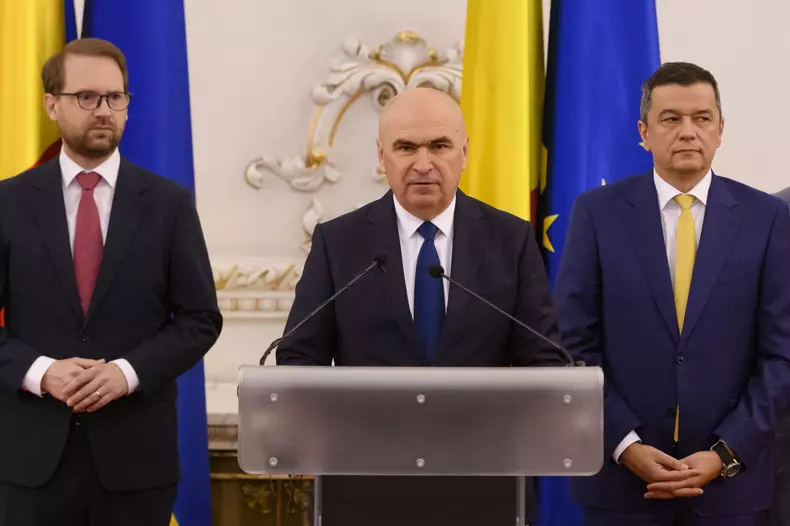 BUCURESTI - ACORD COALITIE - GUVERN