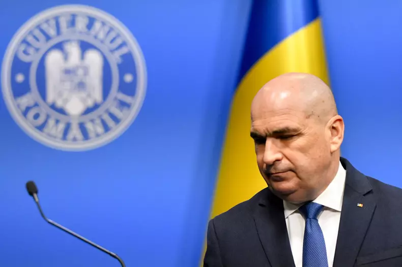 BUCURESTI - PALATUL VICTORIA - CONFERINTA DE PRESA
