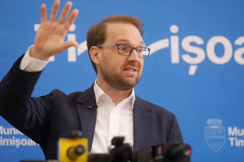 TIMISOARA - CONFERINTA DE PRESA - DOMINIC FRITZ