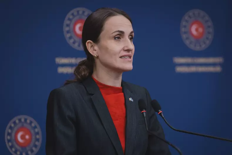 Hakan Fidan - Oana Toiu meeting in Ankara