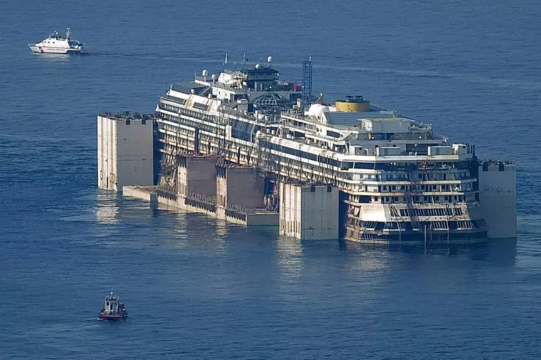 Italy Shipwreck
