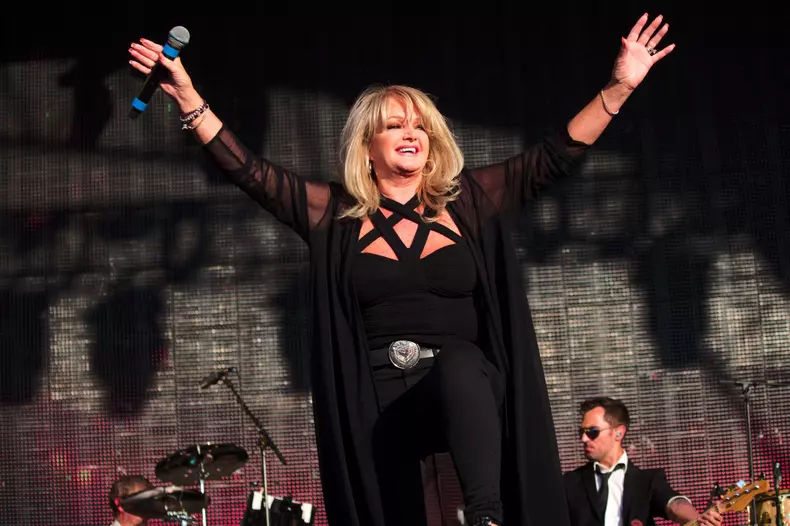*FILE IMAGES* Bonnie Tyler Recovering In Portugal Hospital After Emergency Intestinal Surgery