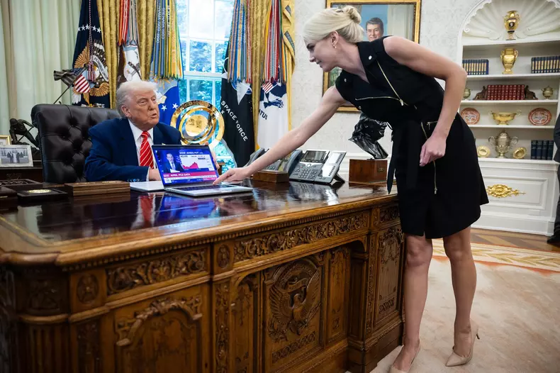Trump And Musk Joint Press Conference In The Oval Office