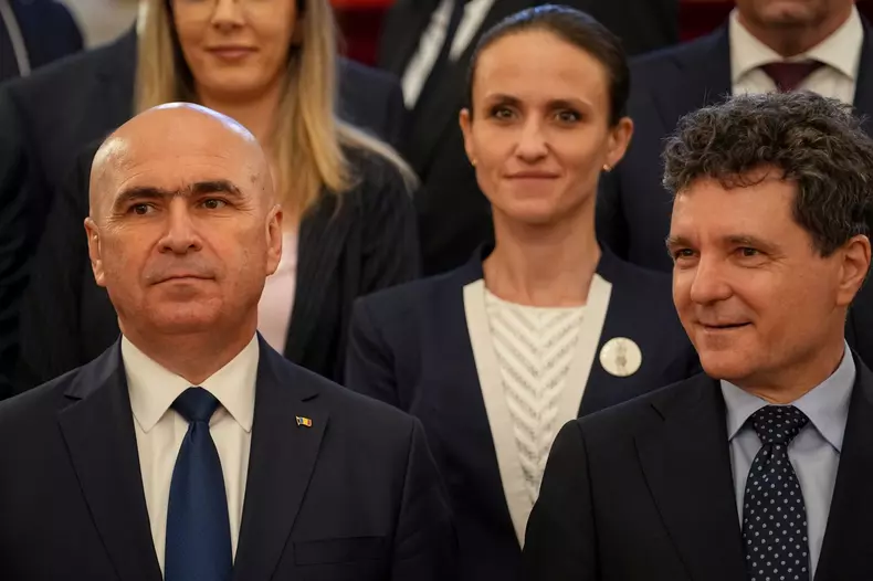 PALATUL COTROCENI - DEPUNERE JURAMANT DE INVESTITURA - MINISTRI