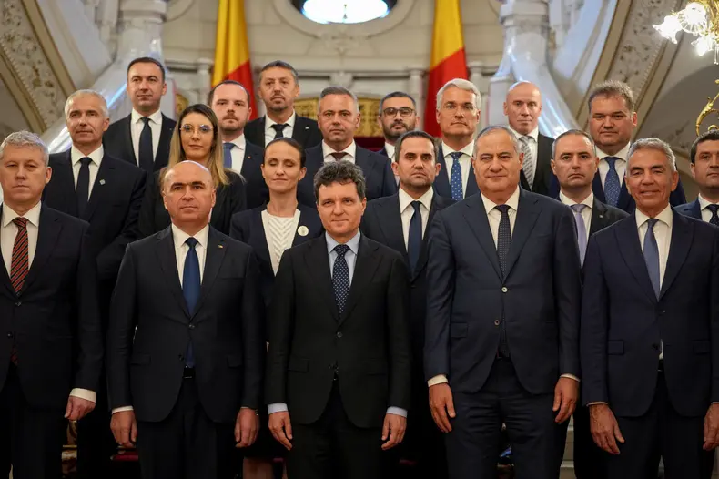 PALATUL COTROCENI - DEPUNERE JURAMANT DE INVESTITURA - MINISTRI