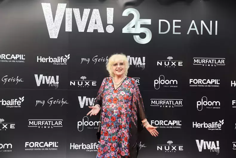 Corina Chiriac la petrecerea VIVA