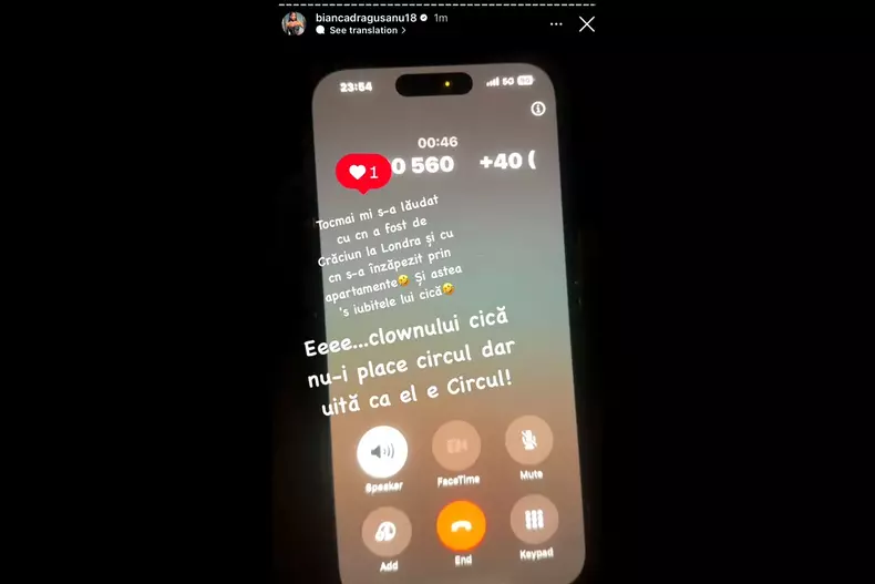 bianca dragusanu story15
