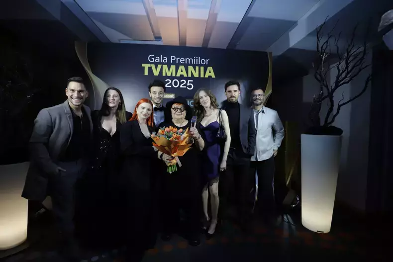 Cristina Ciobănașu și Vlad Gherman la tv mania4