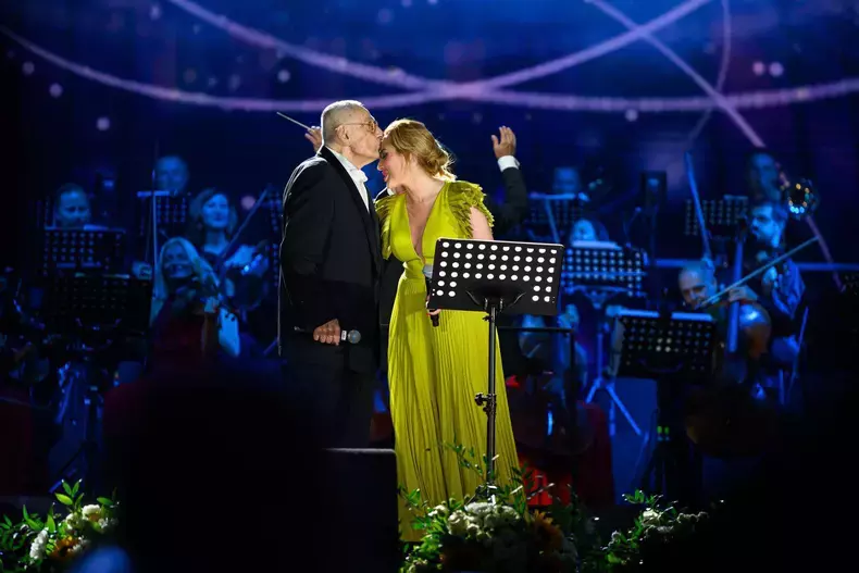 Nidia Moculescu si tatal ei5