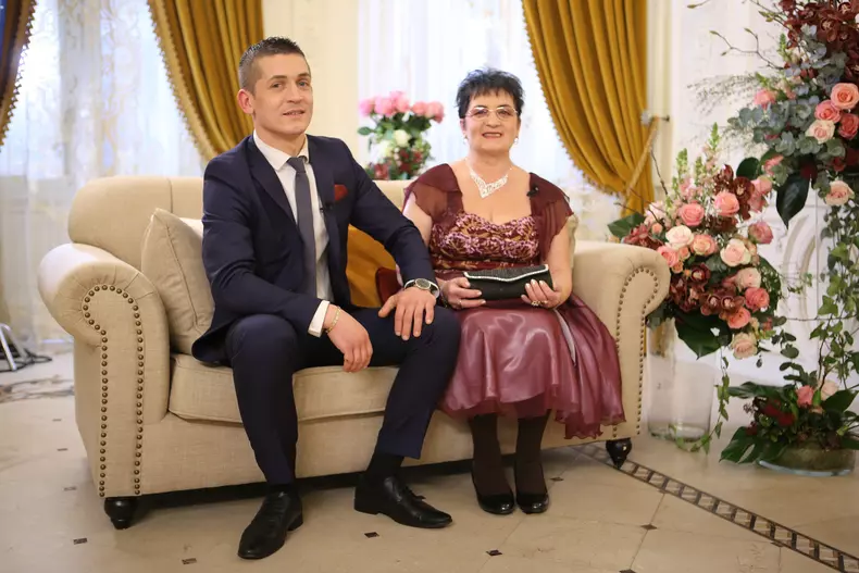 Ciprian Bizau si mama lui