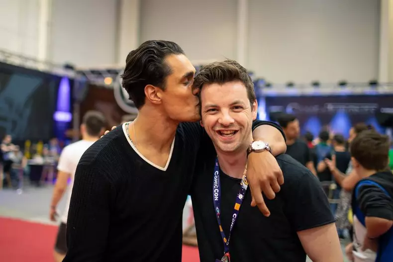 Comic Con5_Staz Nair_Gethin Anthony_Cristian Vasile