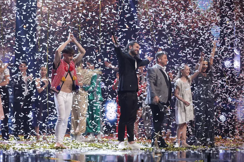 Momentul anuntului castigatorului