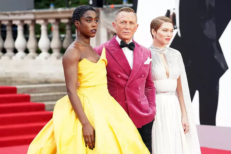World premiere of the new Bond film in London