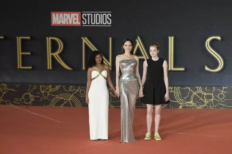 Eternals red carpet in Rome, Italy - 24 Oct 2021