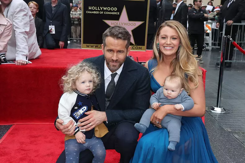 Ryan Reynolds honored with star on The Hollywood Walk of Fame, Los Angeles, USA - 15 Dec 2016