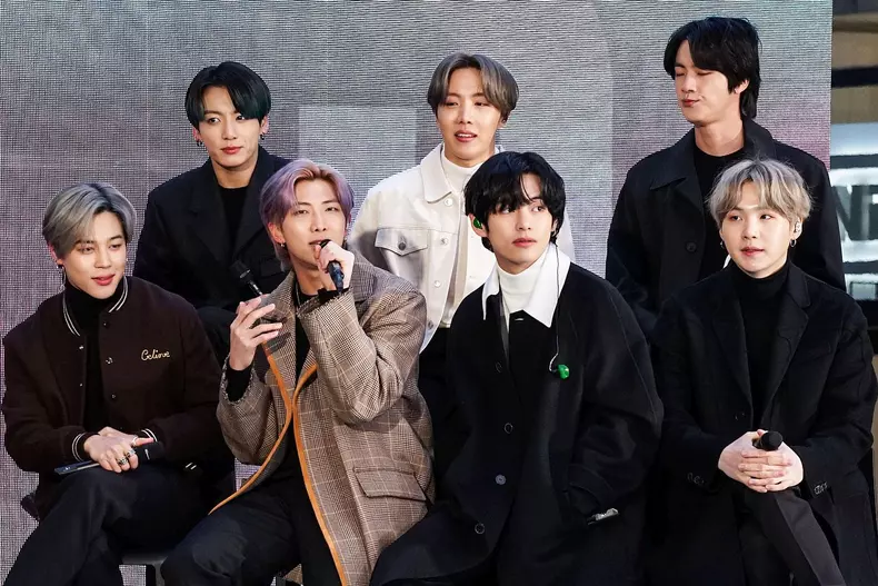 K-Pop Band BTS Visits NBC's 'Today' Show