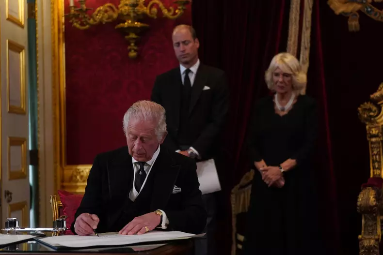 Charles III proclaimed monarch in UK