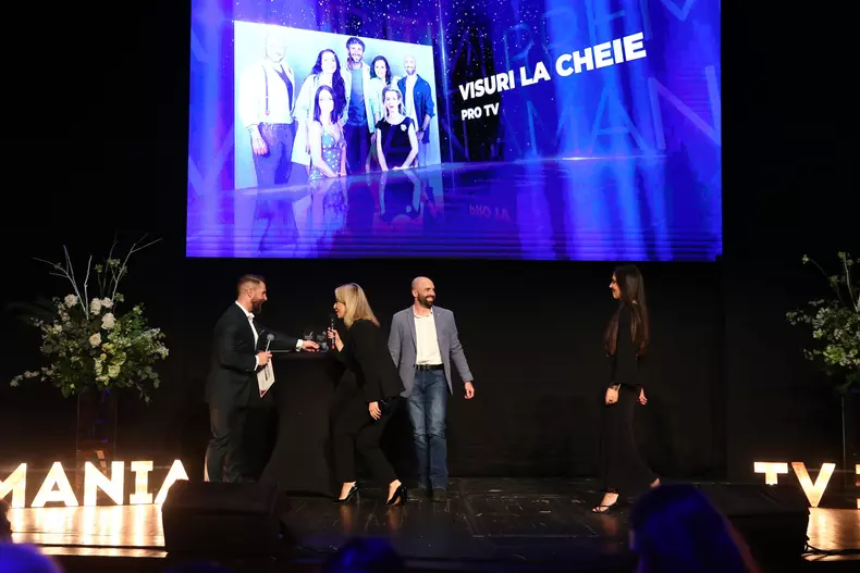 Emisiunea „Visuri la cheie” (Pro TV) a câștigat premiul TVmania pentru „Cel mai bun reality-show cu oameni obișnuiți”