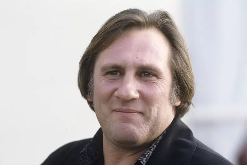 GERARD DEPARDIEU LORS DU 18EME FESTIVAL DU CINEMA AMERICAIN DE DEAUVILLE 1992