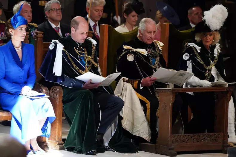 King Charles III Service of Thanksgiving in Edinburgh