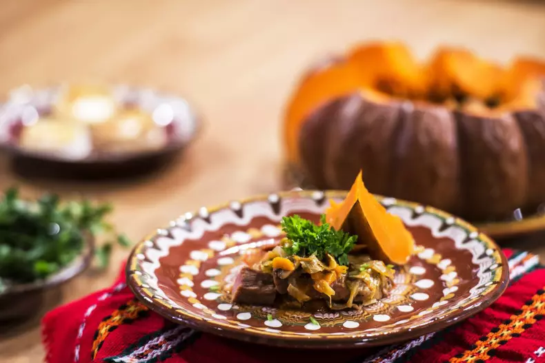 Imagine din emisiunea "Cea mai bună cină de Crăciun"