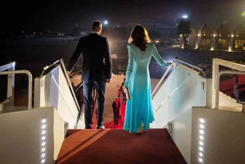 The Duke And Duchess Of Cambridge Visit Pakistan - Day 1